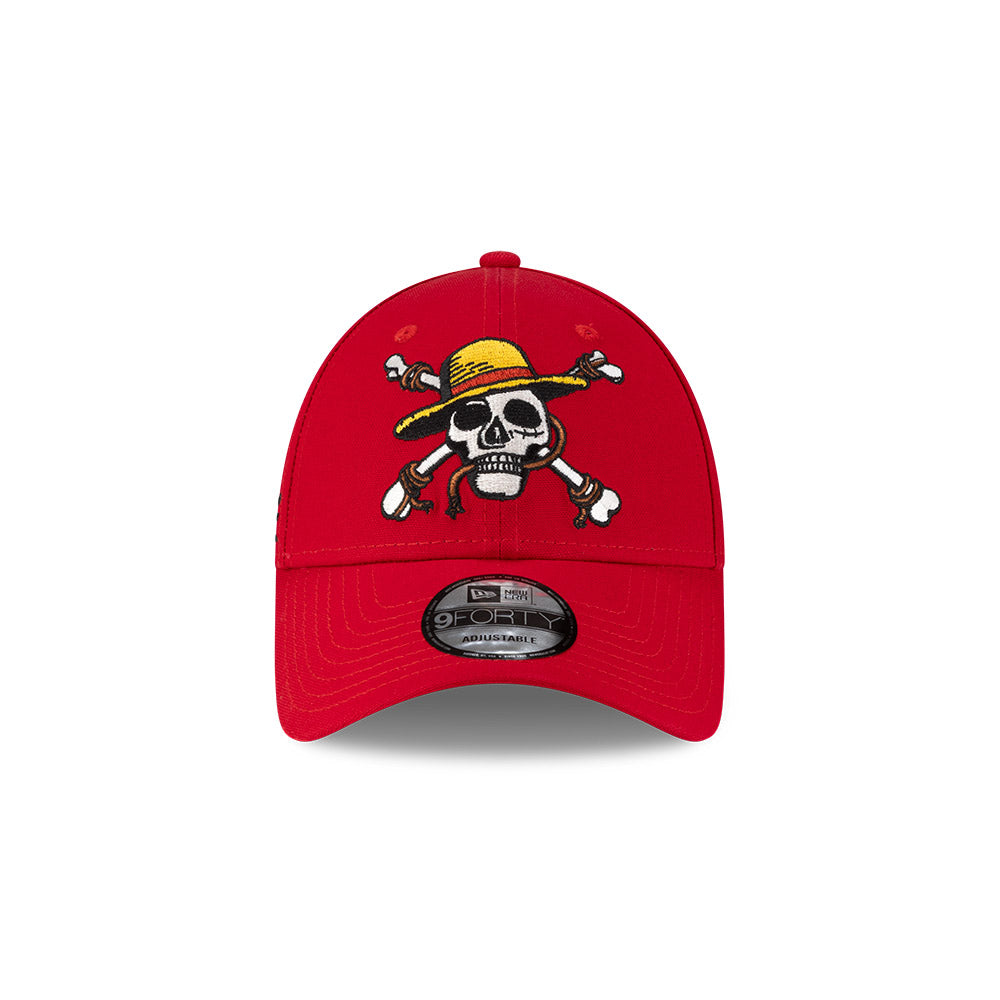 New Era หมวกรุ่น New Era X One Piece Luffy Scarlet 9Forty Cap