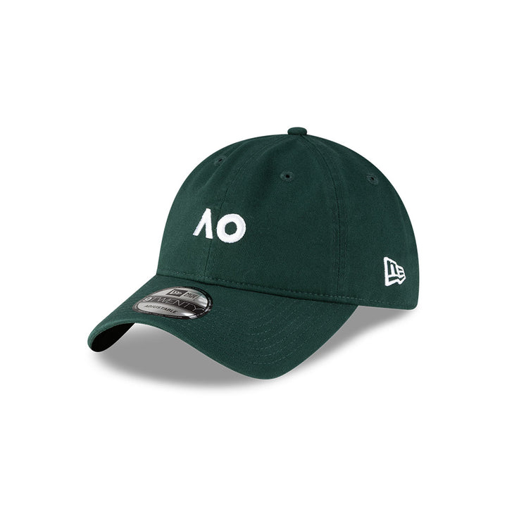 New Era หมวกรุ่น AUSTRALIAN OPEN SEASONALMINI DARK GREEN 9TWENTY CLOTH STRAP CAP