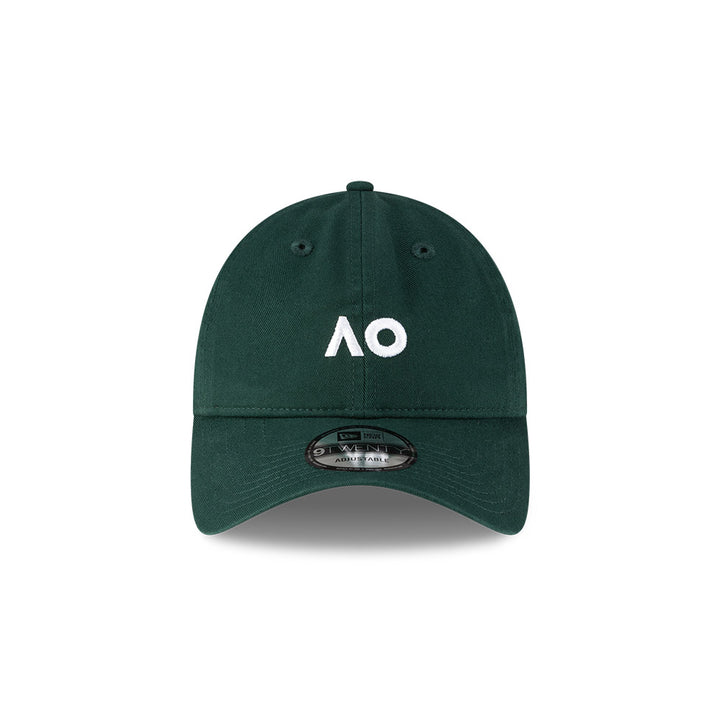 New Era หมวกรุ่น AUSTRALIAN OPEN SEASONALMINI DARK GREEN 9TWENTY CLOTH STRAP CAP