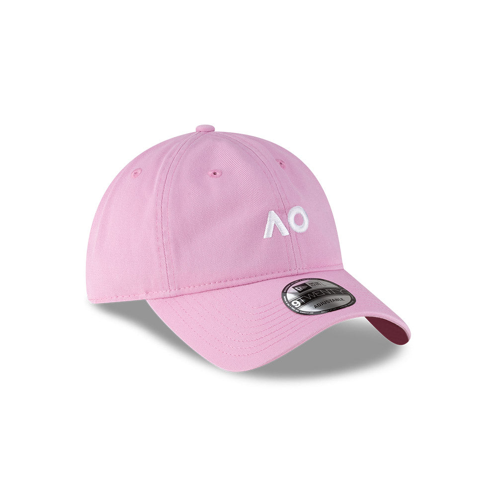 New Era หมวกรุ่น AUSTRALIAN OPEN SEASONALMINI FONDANT PINK 9TWENTY CLOTH STRAP CAP