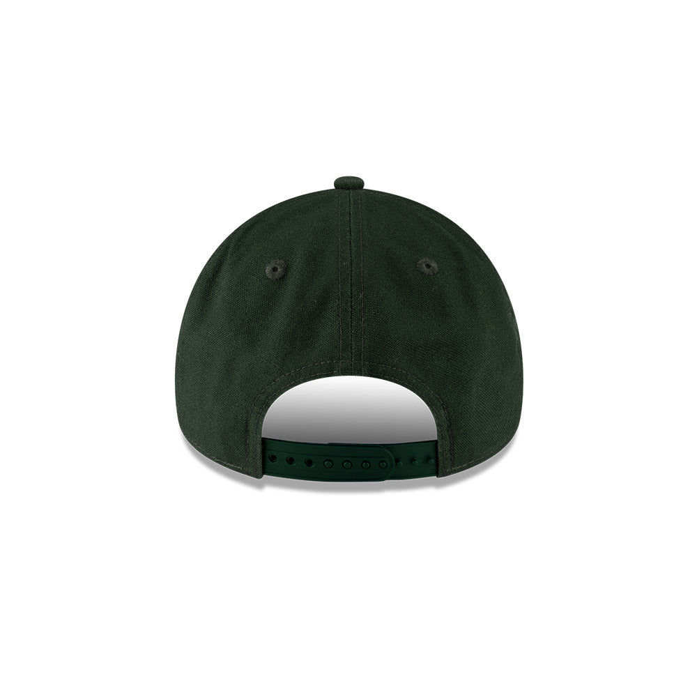 New Era หมวกรุ่น AUSTRALIAN OPEN SEASONAL SCRIPT DARK GREEN 9FORTY A-FRAME CAP