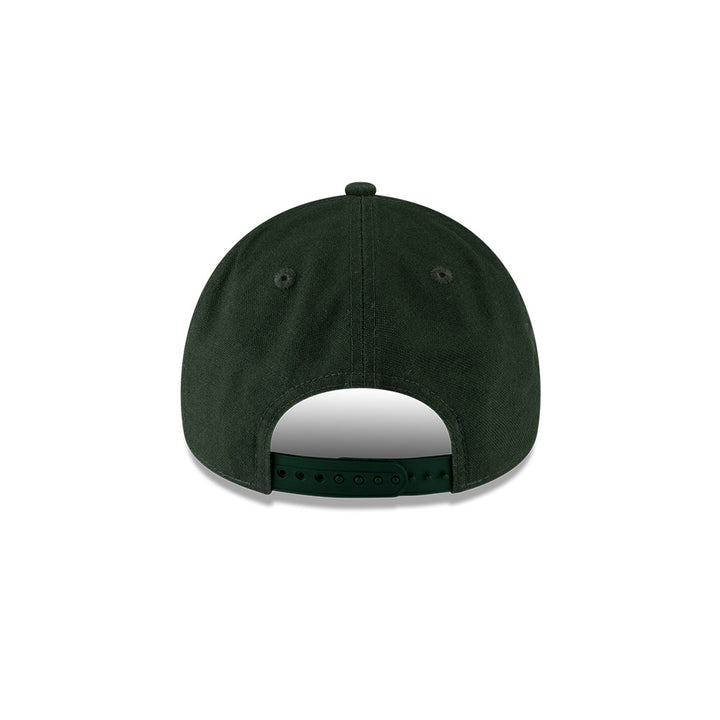 New Era หมวกรุ่น AUSTRALIAN OPEN SEASONAL SCRIPT DARK GREEN 9FORTY A-FRAME CAP