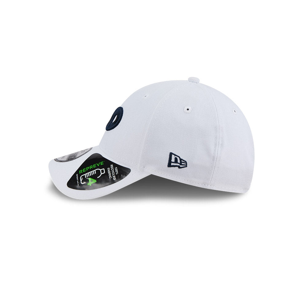 New Era หมวกรุ่น AUSTRALIAN OPEN CORE WHITE 9FORTY CLOTH STRAP CAP