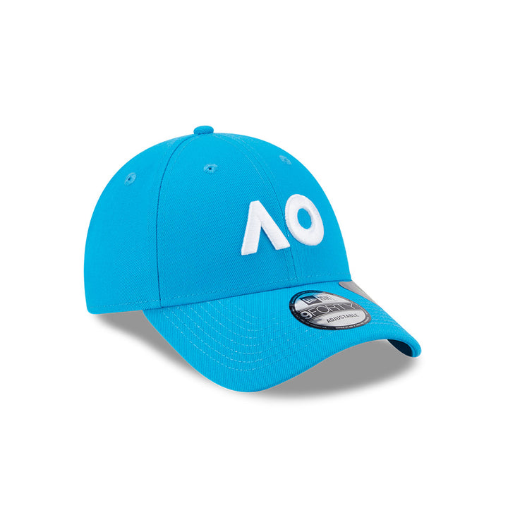 New Era หมวกรุ่น AUSTRALIAN OPEN CORE SUNWASH BLUE 9FORTY CLOTH STRAP CAP