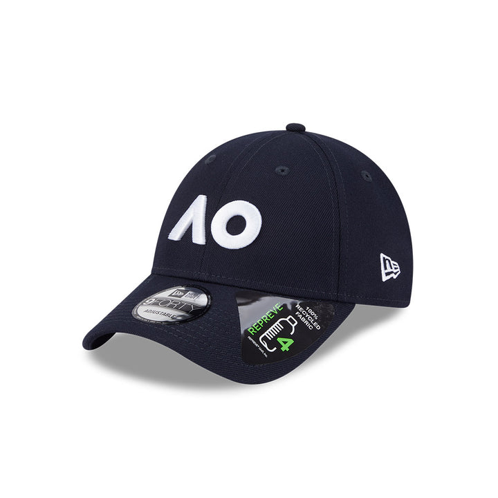 New Era หมวกรุ่น AUSTRALIAN OPEN CORE NAVY 9FORTY CLOTH STRAP CAP