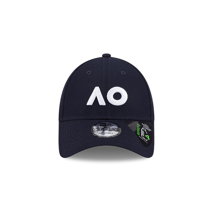 New Era หมวกรุ่น AUSTRALIAN OPEN CORE NAVY 9FORTY CLOTH STRAP CAP