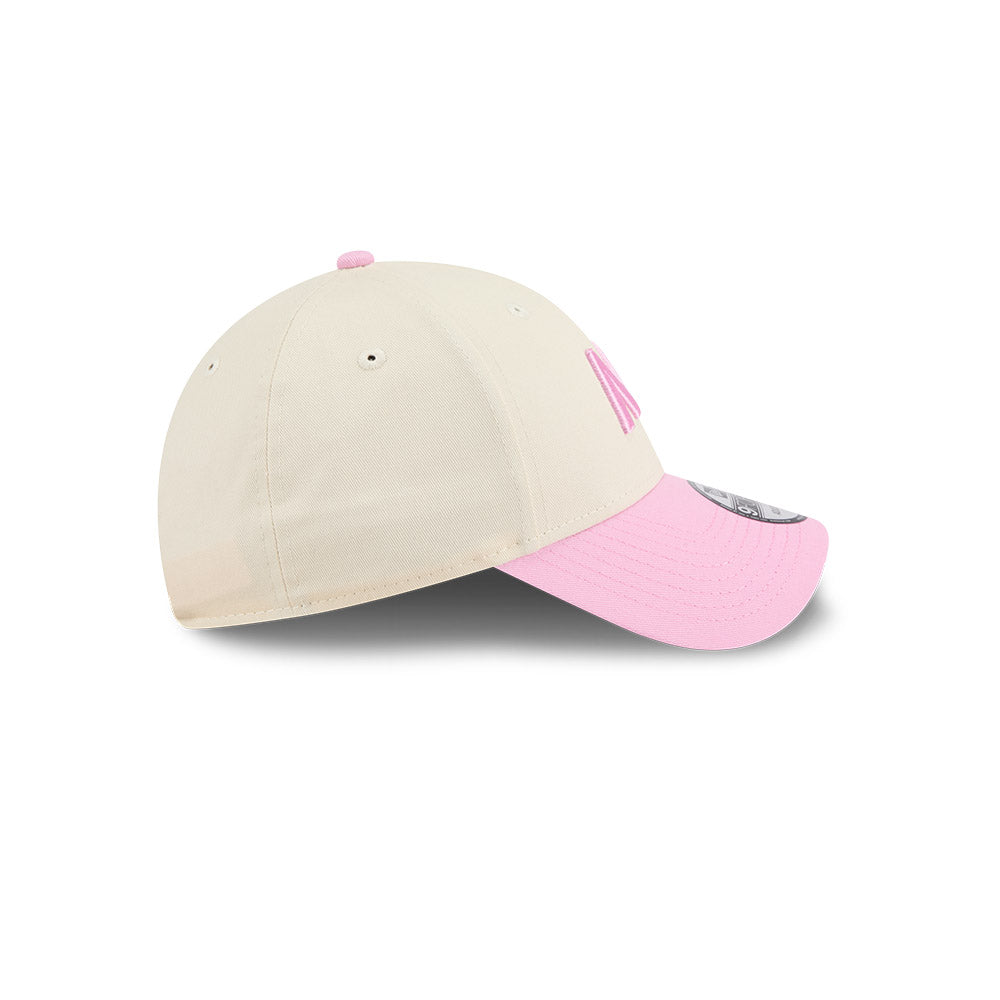 New Era หมวกรุ่น AUSTRALIAN OPEN SEASONAL 2-TONE FONDANT PINK AND LIGHT CREAM 9FORTY CLOTH STRAP CAP