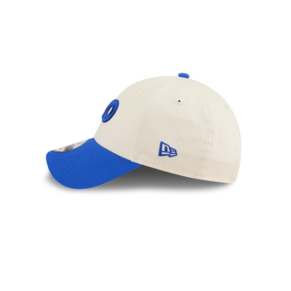New Era หมวกรุ่น AUSTRALIAN OPEN SEASONAL 2-TONE BLUE BEAD AND LIGHT CREAM 9FORTY CLOTH STRAP CAP