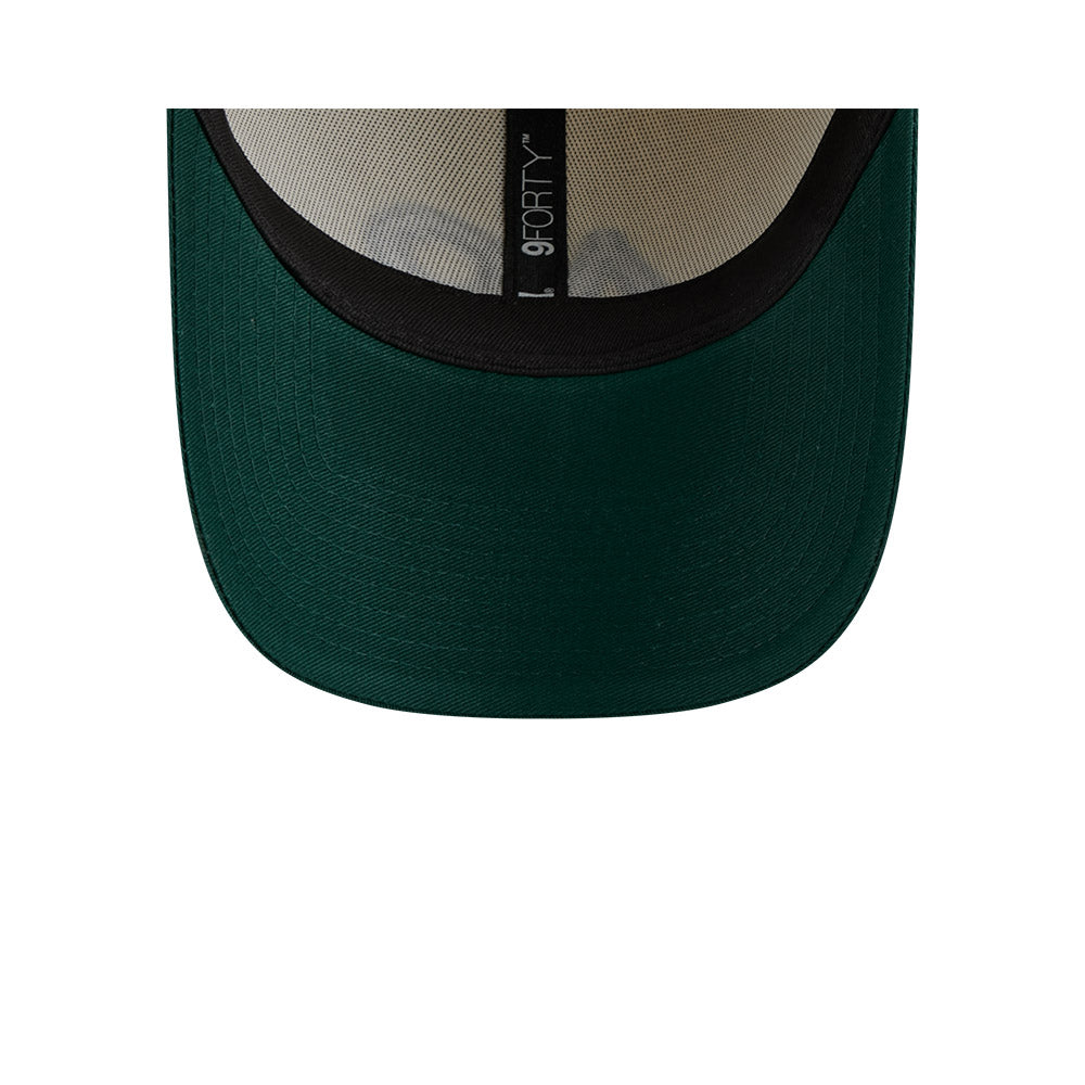 New Era หมวกรุ่น AUSTRALIAN OPEN SEASONAL 2-TONE DARK GREEN AND LIGHT CREAM 9FORTY CLOTH STRAP CAP