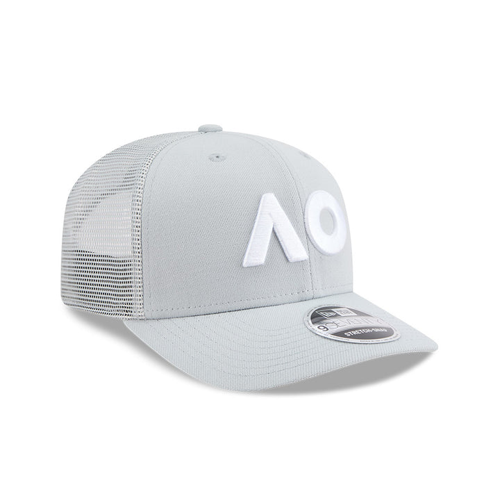 New Era หมวกรุ่น AUSTRALIAN OPEN CORE GREY 9SEVENTY TRUCKER CAP