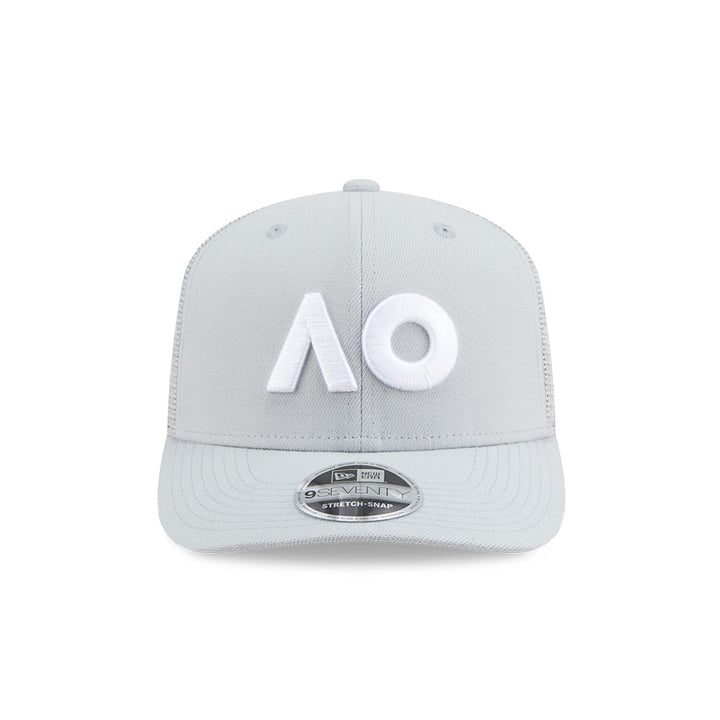 New Era หมวกรุ่น AUSTRALIAN OPEN CORE GREY 9SEVENTY TRUCKER CAP