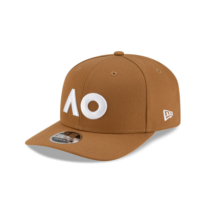 New Era หมวกรุ่น AUSTRALIAN OPEN SEASONAL LIGHT BRONZE 9SEVENTY STRETCH SNAP CAP