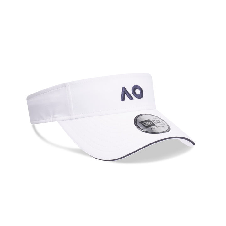 New Era หมวกรุ่น AUSTRALIAN OPEN PERFORMANCE WHITE VISOR CAP