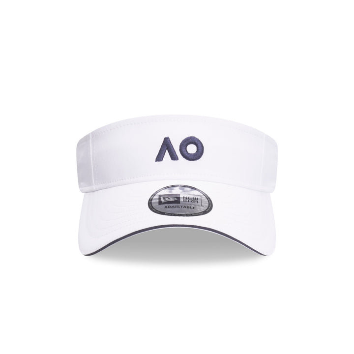 New Era หมวกรุ่น AUSTRALIAN OPEN PERFORMANCE WHITE VISOR CAP
