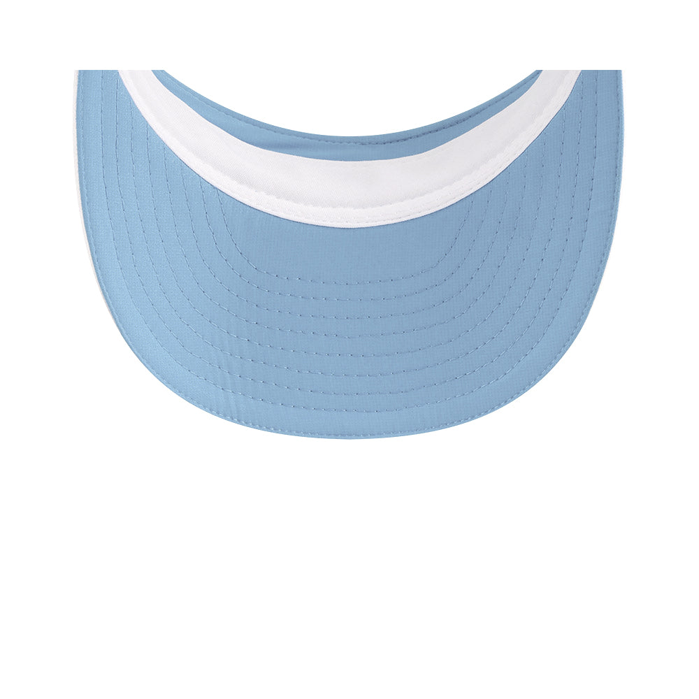 New Era หมวกรุ่น AUSTRALIAN OPEN PERFORMANCE SUNWASH BLUE VISOR CAP