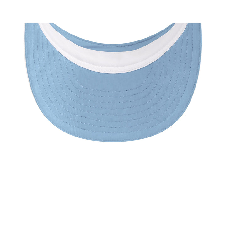 New Era หมวกรุ่น AUSTRALIAN OPEN PERFORMANCE SUNWASH BLUE VISOR CAP