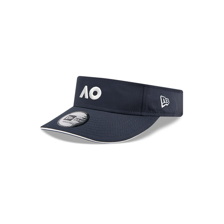 New Era หมวกรุ่น AUSTRALIAN OPEN PERFORMANCE NAVY VISOR CAP