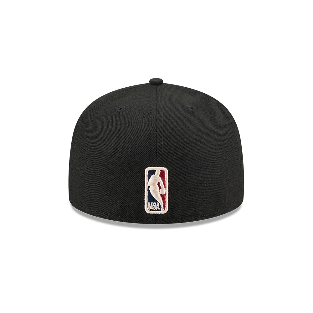 New Era หมวกรุ่น CHICAGO BULLS NBA HARDWOOD CLASSIC BLACK 59FIFTY CAP