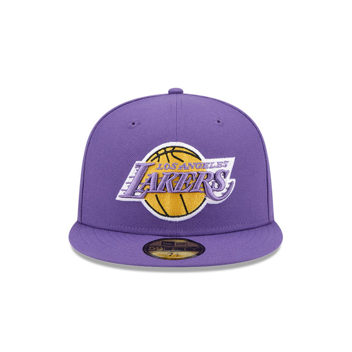 New Era หมวกรุ่น LOS ANGELES LAKERS NBA HARDWOOD CLASSIC PURPLE 59FIFTY CAP