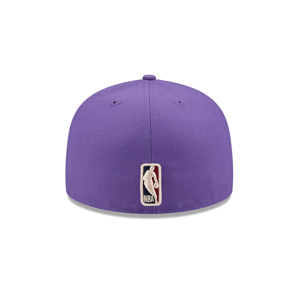 New Era หมวกรุ่น LOS ANGELES LAKERS NBA HARDWOOD CLASSIC PURPLE 59FIFTY CAP