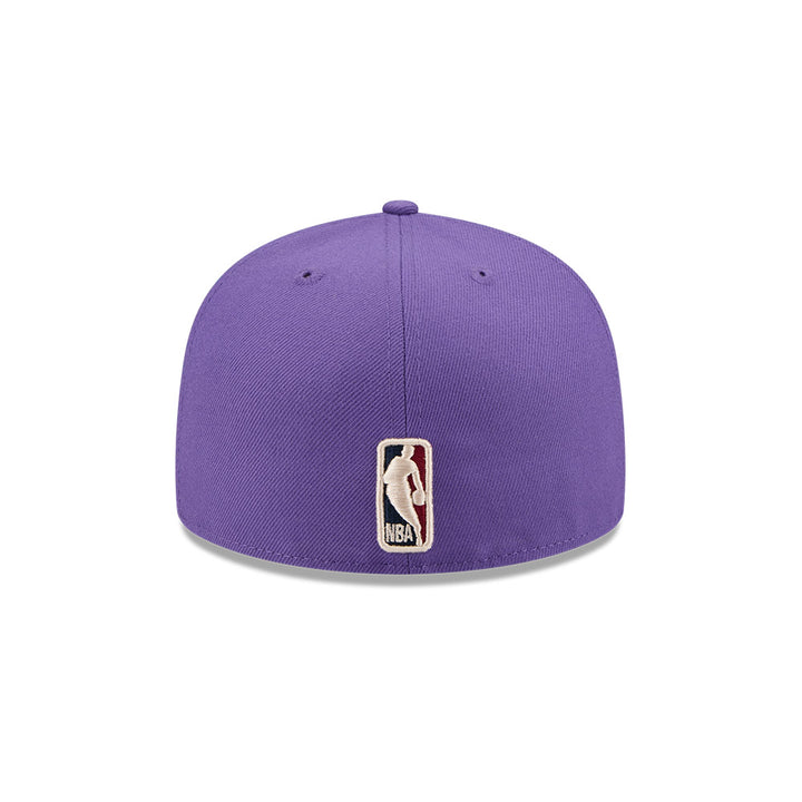 New Era หมวกรุ่น LOS ANGELES LAKERS NBA HARDWOOD CLASSIC PURPLE 59FIFTY CAP