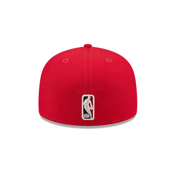 New Era หมวกรุ่น CHICAGO BULLS NBA HARDWOOD CLASSIC RED 59FIFTY CAP