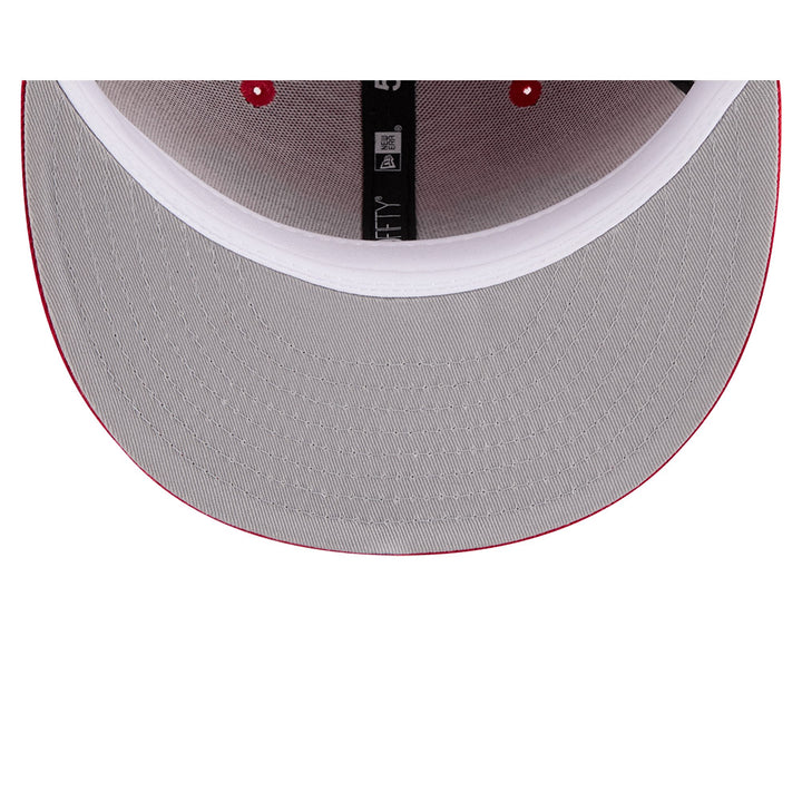 New Era หมวกรุ่น CHICAGO BULLS NBA HARDWOOD CLASSIC RED 59FIFTY CAP