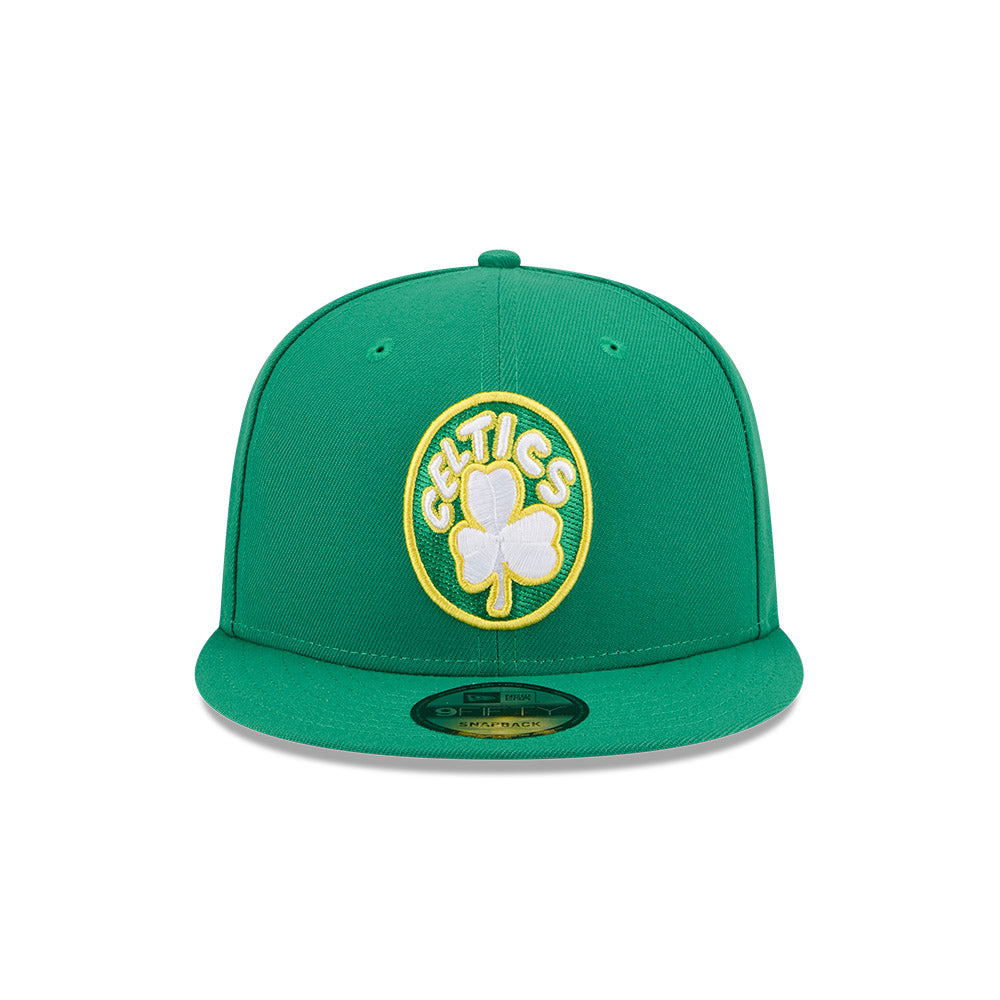 New Era หมวกรุ่น BOSTON CELTICS NBA HARDWOOD CLASSIC GREEN MED 9FIFTY CAP