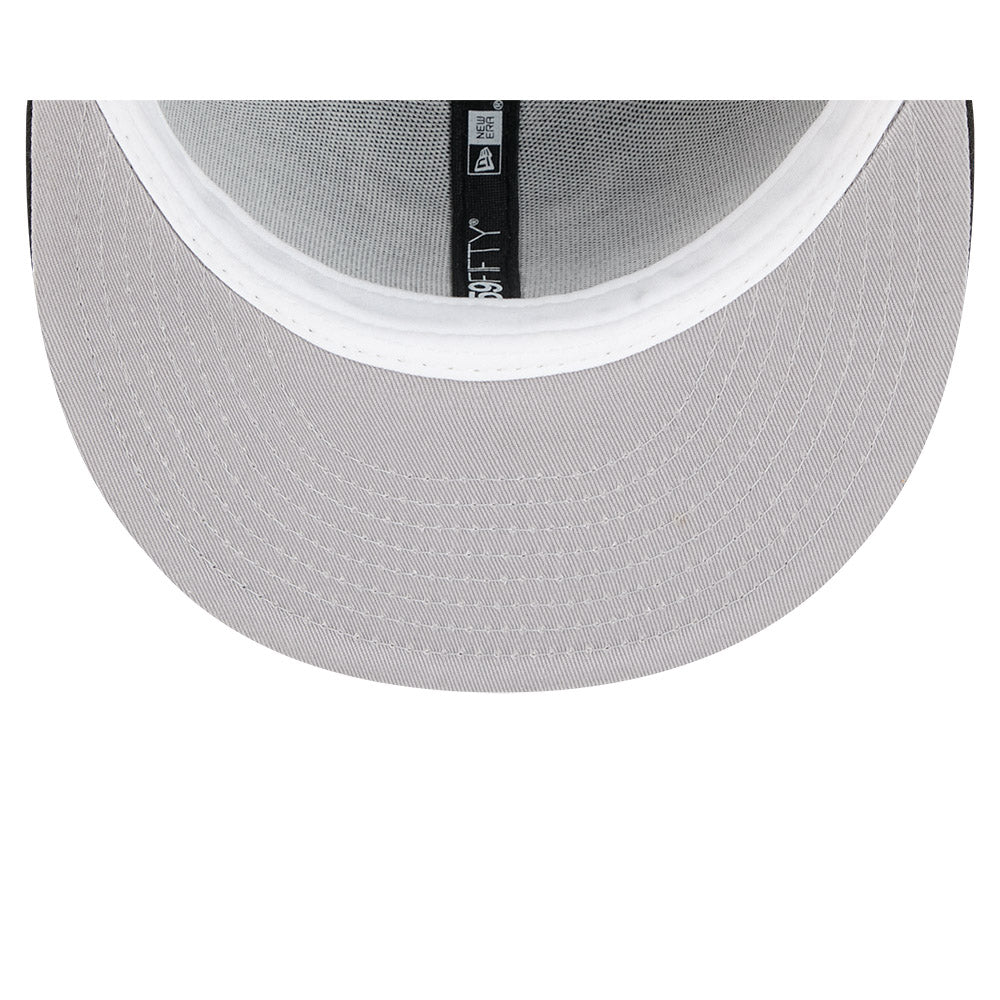 New Era หมวกรุ่น CHICAGO BULLS NBA HARDWOOD CLASSIC BLACK 59FIFTY CAP