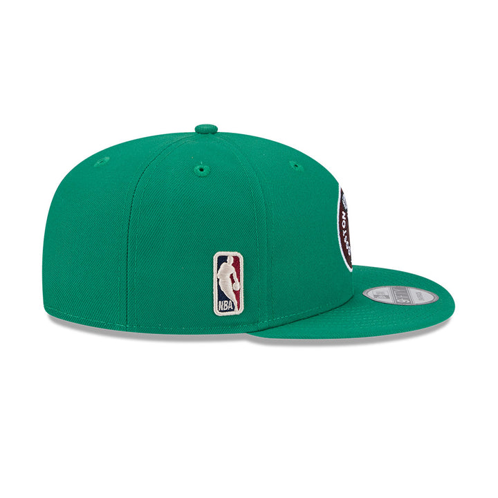 New Era หมวกรุ่น BOSTON CELTICS NBA HARDWOOD CLASSIC GREEN MED 9FIFTY CAP