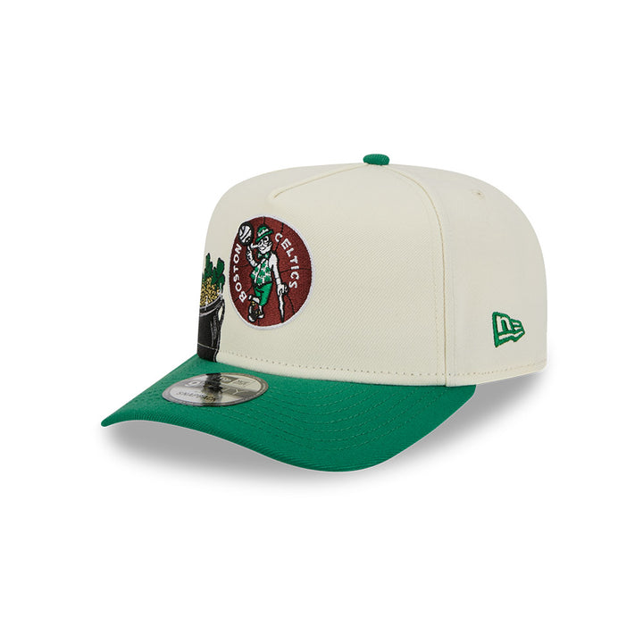 New Era หมวกรุ่น BOSTON CELTICS NBA HARDWOOD CLASSIC GREEN MED 9FIFTY A-FRAME CAP