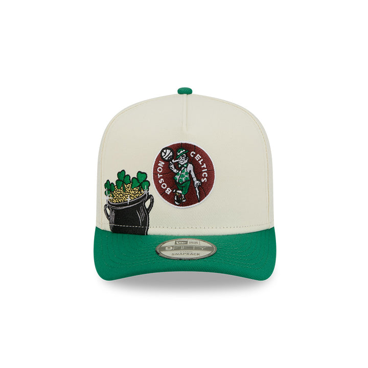 New Era หมวกรุ่น BOSTON CELTICS NBA HARDWOOD CLASSIC GREEN MED 9FIFTY A-FRAME CAP