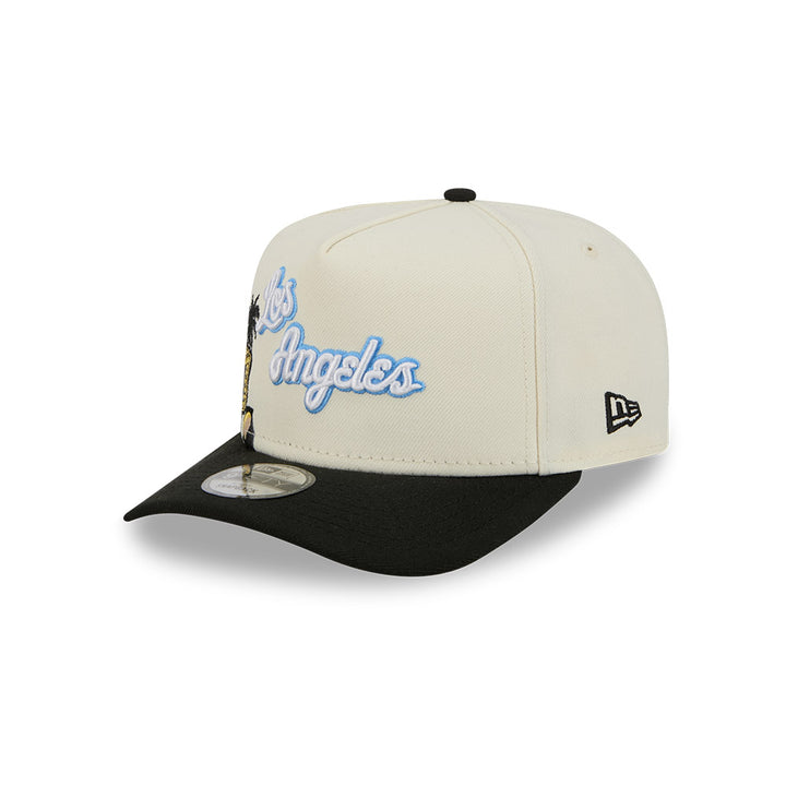 New Era หมวกรุ่น LOS ANGELES LAKERS NBA HARDWOOD CLASSIC PURPLE 9FIFTY A-FRAME CAP