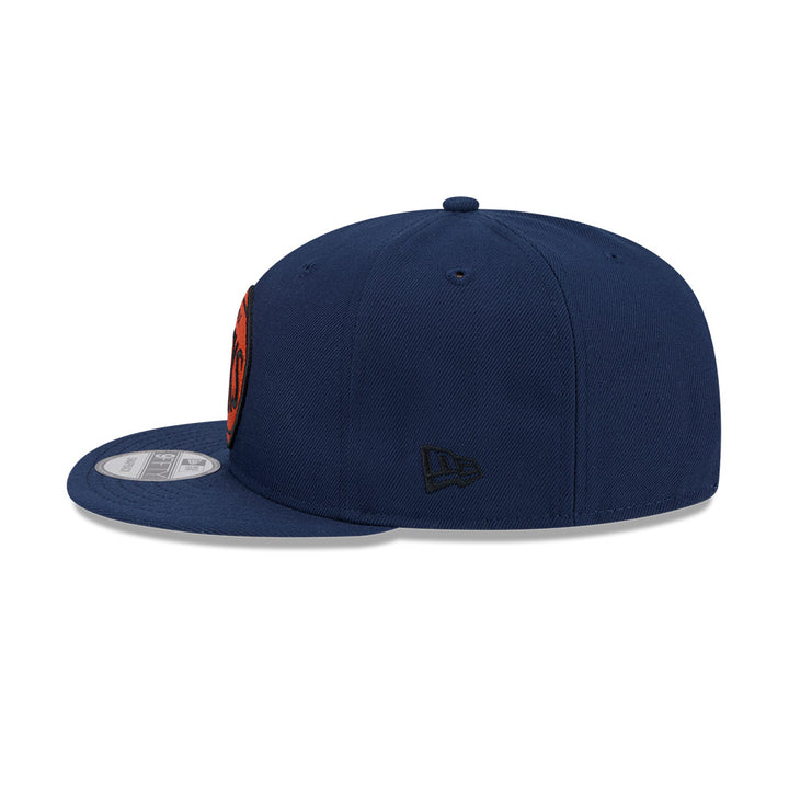 New Era หมวกรุ่น NEW YORK KNICKS NBA HARDWOOD CLASSIC DK BLUE 9FIFTY CAP