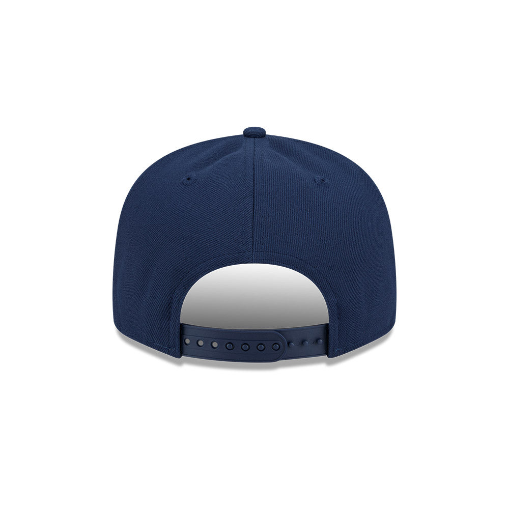 New Era หมวกรุ่น NEW YORK KNICKS NBA HARDWOOD CLASSIC DK BLUE 9FIFTY CAP
