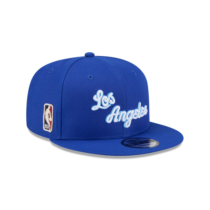 New Era หมวกรุ่น LOS ANGELES LAKERS NBA HARDWOOD CLASSIC MED BLUE 9FIFTY CAP