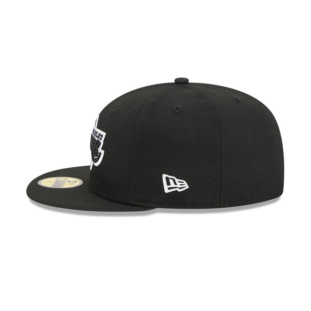 New Era หมวกรุ่น LOS ANGELES LAKERS NBA HARDWOOD CLASSIC BLACK 59FIFTY CAP