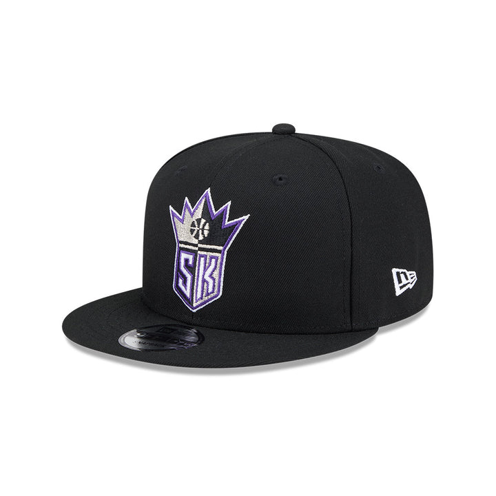 New Era หมวกรุ่น SACRAMENTO KINGS NBA HARDWOOD CLASSIC BLACK 9FIFTY CAP