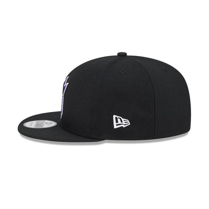New Era หมวกรุ่น SACRAMENTO KINGS NBA HARDWOOD CLASSIC BLACK 9FIFTY CAP