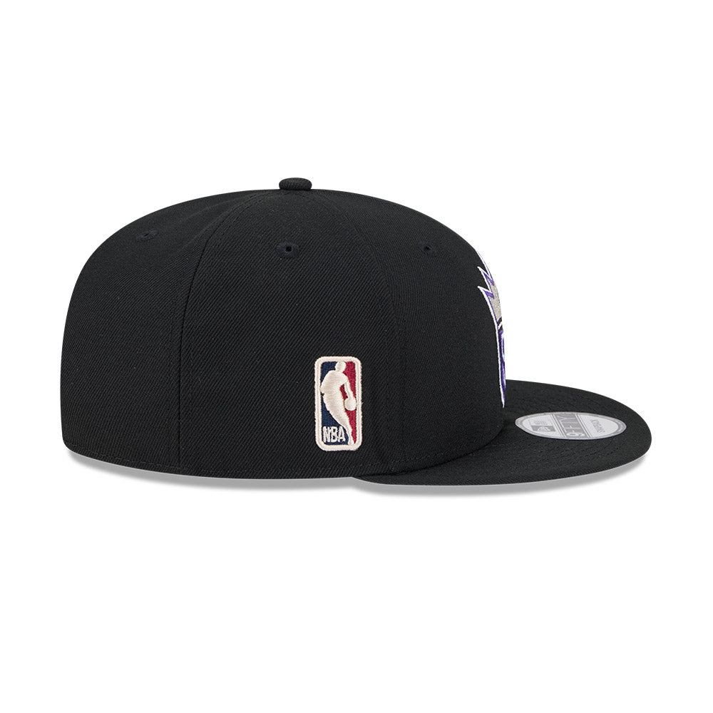New Era หมวกรุ่น SACRAMENTO KINGS NBA HARDWOOD CLASSIC BLACK 9FIFTY CAP