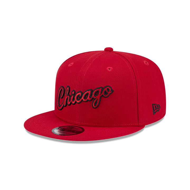 New Era หมวกรุ่น CHICAGO BULLS NBA HARDWOOD CLASSIC RED 9FIFTY CAP