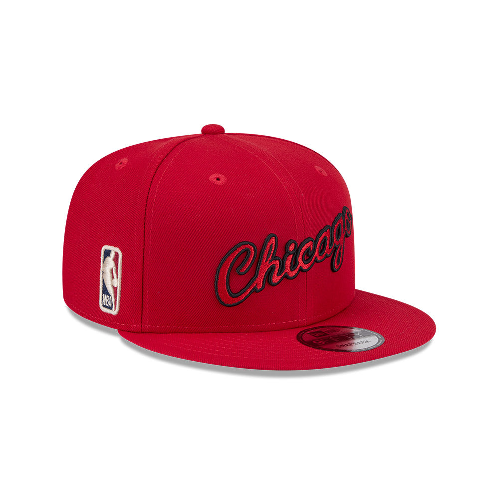 New Era หมวกรุ่น CHICAGO BULLS NBA HARDWOOD CLASSIC RED 9FIFTY CAP