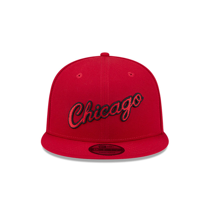 New Era หมวกรุ่น CHICAGO BULLS NBA HARDWOOD CLASSIC RED 9FIFTY CAP