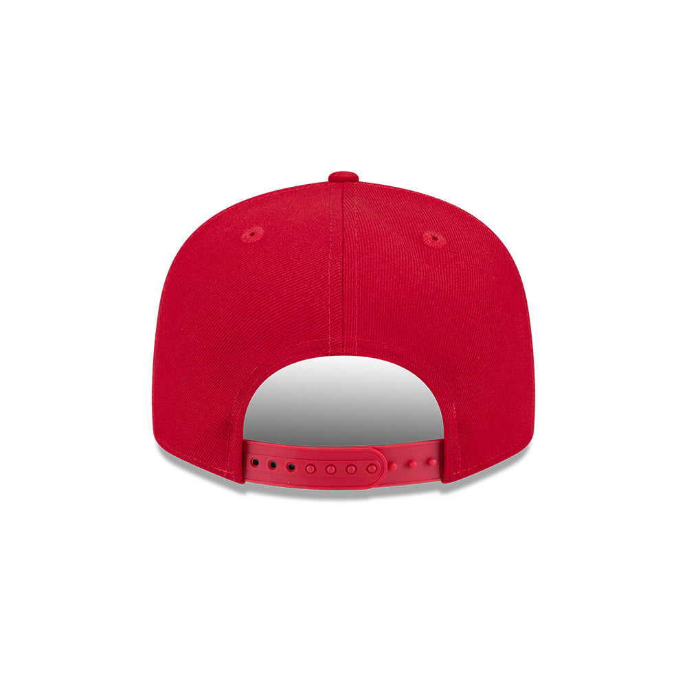 New Era หมวกรุ่น CHICAGO BULLS NBA HARDWOOD CLASSIC RED 9FIFTY CAP