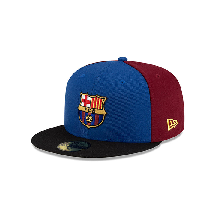 New Era หมวกรุ่น Fc Barcelona Dark Red 59Fifty Cap