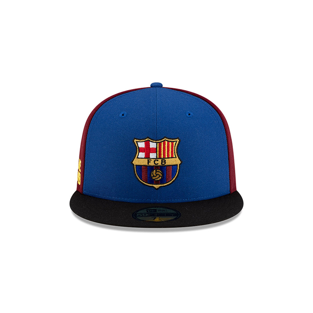 New Era หมวกรุ่น Fc Barcelona Dark Red 59Fifty Cap