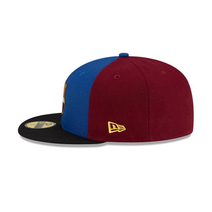 New Era หมวกรุ่น Fc Barcelona Dark Red 59Fifty Cap
