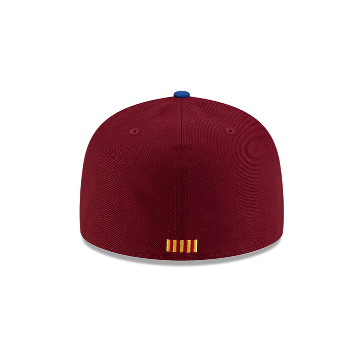 New Era หมวกรุ่น Fc Barcelona Dark Red 59Fifty Cap