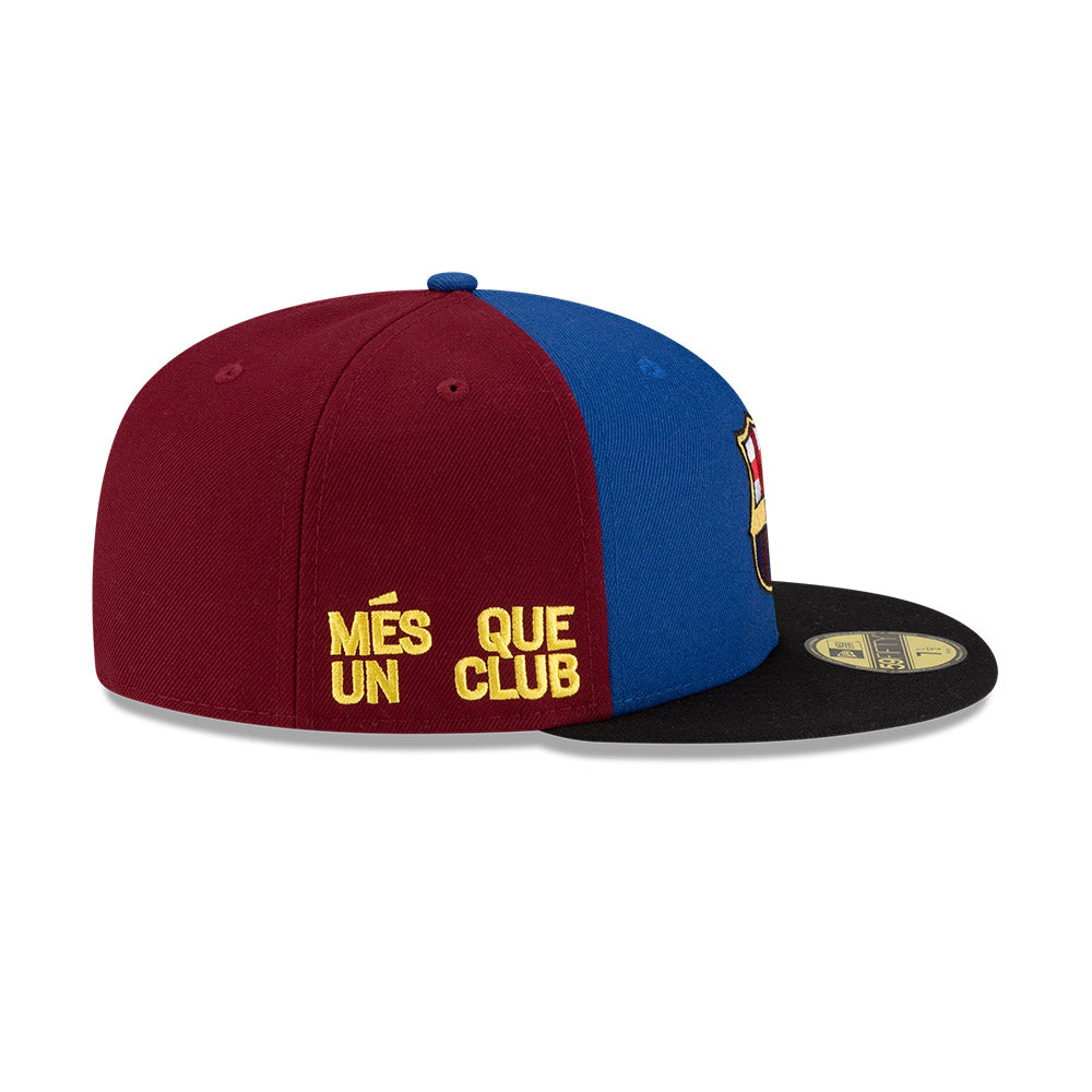 New Era หมวกรุ่น Fc Barcelona Dark Red 59Fifty Cap