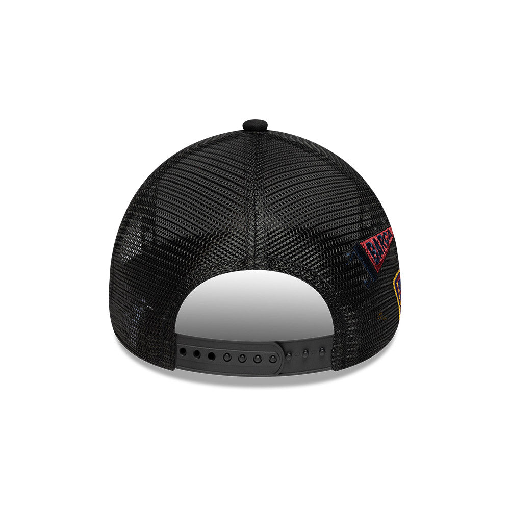 New Era หมวกรุ่น Fc Barcelona Black 9Forty A-Frame Trucker Cap